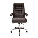 Ver imagem 3 de Kit 2 Cadeiras de Escritório Big Presidente Marrom