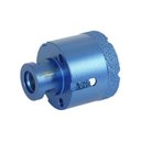 Ver imagem 2 de Serra Copo Diamantada 51mm para Porcelanato Cerâmica Mármore e Azulejo Rosca M14 para Esmerilhadeira