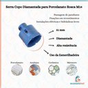 Ver imagem 1 de Serra Copo Diamantada 51mm para Porcelanato Cerâmica Mármore e Azulejo Rosca M14 para Esmerilhadeira