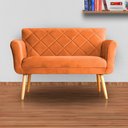 Ver imagem 4 de Nmaoradeira Isabela 02 Lugares Veludo Cores - DS Estofados - Terracota