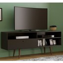 Ver imagem 1 de Rack para TV até 65 Polegadas Retrô Pés Palito Palas Espresso Móveis