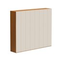 Ver imagem 4 de Guarda-Roupa Casal 8 Portas 6 Gavetas Grande Rio Clean Miminalista Yescasa Freijó e Off White