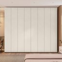 Ver imagem 6 de Guarda-Roupa Casal 8 Portas 6 Gavetas Grande Rio Clean Miminalista Yescasa Freijó e Off White