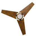 Ver imagem 4 de Ventilador de Teto Natuvent Callis Led 3 Pás Madeira Imbuia 6500k Branco Frio, Luz Branca 220v