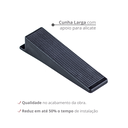 Ver imagem 2 de 50 Unidades da Cunha Niveladora Linha Grande Cor Preto Durín