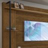 Painel Para Sala Até 65 Polegadas Estilo Industrial Malbec Onix Luapa - 3