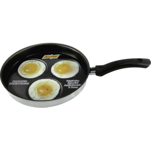 Frigideira 3 ovos Antiaderente Teflon Interno N°22 1,5 Litros