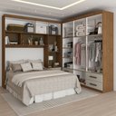 Ver imagem 2 de Guarda-roupa Casal Modulado Paradise 10 Portas 6 gavetas - Pm