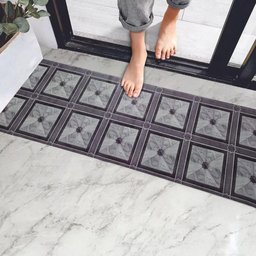 Passadeira em Manta Vinilico Similar Laminado por Metro Marmorizado - 5