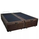 Ver imagem 3 de Cama Box Baú Bipartido Casal Blindado Suede + Colchão Casal Espuma Extra Firme D33 Elegance Ortopédi