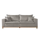 Ver imagem 2 de Sofá Matrix 02 Módulos de 90cm B25cm Meu Sofá Online A230 Linho Cinza