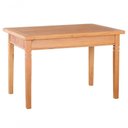 Ver imagem 2 de Conjunto de Jantar Madri 4 Lugares Tampo em MDF com Cadeiras de Madeira Maciça Amadeirado 120cm