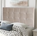 Ver imagem 2 de Cabeceira De Cama Box Luiza Queen 160cm X 106cm Couro Bege Ms Decor