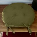 Ver imagem 3 de Assento para Cadeira Almofada Futon 40x40 Redondo Bege Escuro