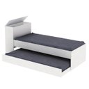 Ver imagem 4 de Cama Solteiro com Baú e Cama Auxiliar Bali Yescasa