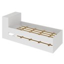 Ver imagem 2 de Cama Solteiro com Baú e Cama Auxiliar Bali Yescasa