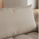 Ver imagem 6 de Sofá-Cama Faenzo  Retrátil 3 Lugares 1,80MT Linho Bege Luxo