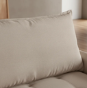 Ver imagem 6 de Sofá-Cama Faenzo Retrátil 3 Lugares 1,80MT Linho Bege Luxo