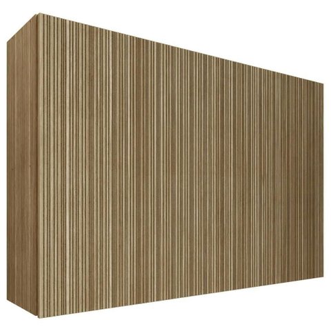 Armário de Cozinha Aéreo 2 Portas 120cm Minsk Freijó Z06 - Mpozenato