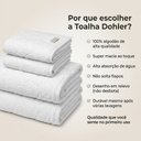 Ver imagem 6 de Jogo de Toalha de Banho e Rosto Dohler Aveludada 4 Peças 100% Algodão Super Macio Premium Casa Dona