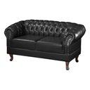 Ver imagem 3 de Namoradeira Duque Chest 2 Lug Courano Preto