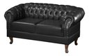 Ver imagem 3 de Namoradeira Duque Chest 2 Lug Courano Preto