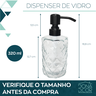 Porta Sabonete Liquido Preto Aço Inox 304 Dispenser 320ml - 4