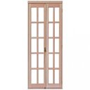 Ver imagem 1 de Porta de Madeira Camarão 213x74cm com Marco e Batente 14cm Ewk P23 Rondosul