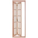 Ver imagem 2 de Porta de Madeira Camarão 213x74cm com Marco e Batente 14cm Ewk P23 Rondosul