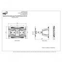 Ver imagem 4 de Suporte Articulado para Tv Parede de 32 a 75 A02v6n Elg