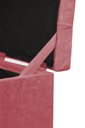 Ver imagem 3 de Puff Baú Quadrado - 1 Lugar - 36x36cm - Rosa-claro