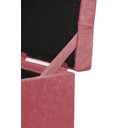 Ver imagem 3 de Puff Baú Quadrado - 1 Lugar - 36x36cm - Rosa-claro