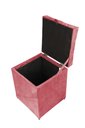 Ver imagem 2 de Puff Baú Quadrado - 1 Lugar - 36x36cm - Rosa-claro