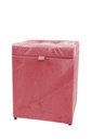 Ver imagem 1 de Puff Baú Quadrado - 1 Lugar - 36x36cm - Rosa-claro