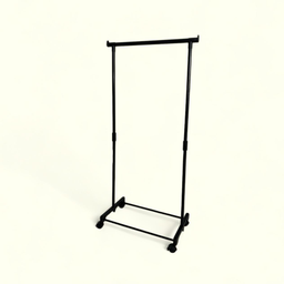 Cabideiro Duplo Arara Regulável Aço Sapateira Roupas 65x34x130 Tito - 4