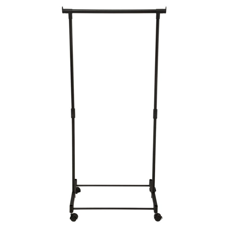 Cabideiro Duplo Arara Regulável Aço Sapateira Roupas 65x34x130 Tito