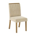 Ver imagem 6 de Conjunto Sala de Jantar Mesa Tampo Mdf e Vidro 8 Cadeiras Itália Espresso Móveis