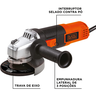 Esmerilhadeira Ângular G720-b2 4.1/2" 820w 127v Black&decker - 2