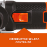Esmerilhadeira Ângular G720-b2 4.1/2" 820w 127v Black&decker - 3