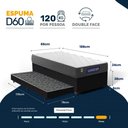 Ver imagem 3 de Cama Box Baú com Colchão Gazin de Espuma D28 Double Face Force Up + Auxiliar de Espuma Solteiro