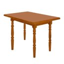 Ver imagem 2 de Mesa de Maderia para Sala de Jantar e Cozinha 1,25x0,80 Mel Brilho - Piratini