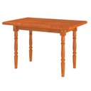 Ver imagem 1 de Mesa de Maderia para Sala de Jantar e Cozinha 1,25x0,80 Mel Brilho - Piratini