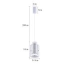 Ver imagem 5 de Lustre Pendente Nordecor Roz 2696 Branco Led Bivolt Branco 2696