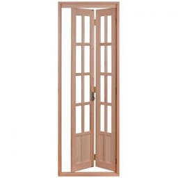 Porta de Madeira Camarão 213x74cm com Marco e Batente 14cm EWK P24 Rondosul  - 3
