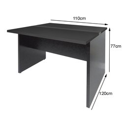 Mesa Plataforma Dupla com Pé Painel - Sm Corporativo - 77ax110lx120p 430048 - 2