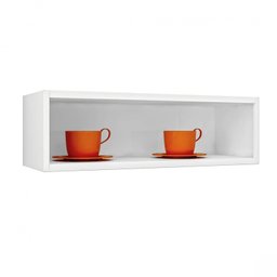 Armário de Cozinha em Aço 1 Porta Horizontal Basculante 70cm Luce Itatiaia - 4 Armário de Cozinha em Aço 1 Porta Horizontal Basculante 70cm Luce Itatiaia - 4