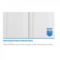 Armário de Cozinha em Aço 1 Porta Horizontal Basculante 70cm Luce Itatiaia  - 6