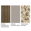 Ver imagem 7 de Kit 4 Cadeiras de Jantar 4291 Rustic/crema/lírio Bege Madesa