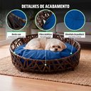 Ver imagem 4 de Cama Caminha Pet Chaise 60cm Futon Acquablock