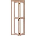 Ver imagem 2 de Porta de Madeira Camarão 213x74cm com Marco e Batente 14cm Ewk P25 Rondosul Abertura Direita